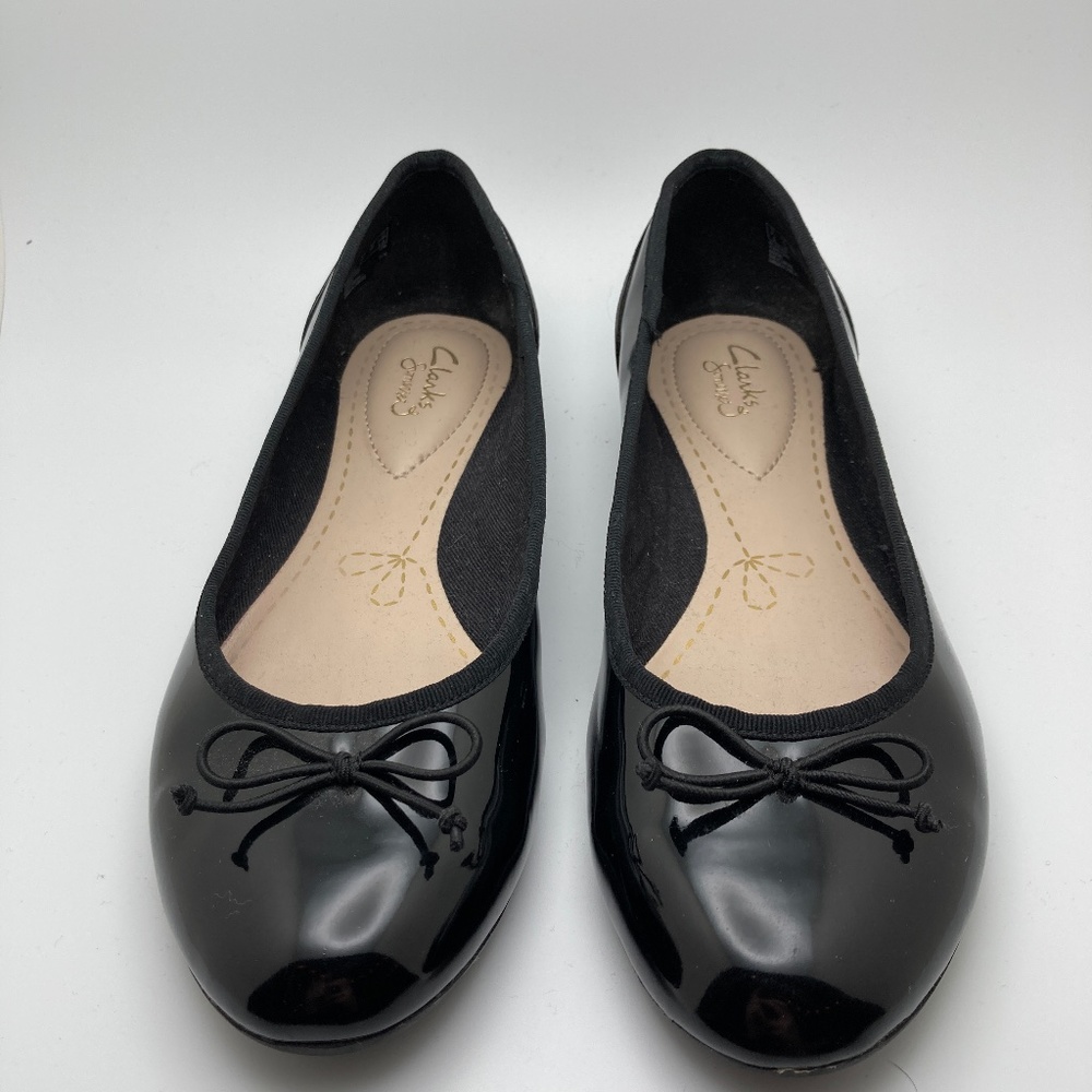 Clarks Patent Leather Flats